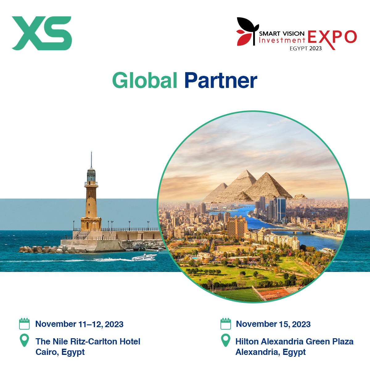 XS.com Anuncia su Patrocinio como Socio Global Para la Investment Expo Egypt 2023, organizada por Smart Vision